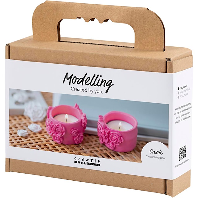 Produktbild 3 för Mini DIY Kit Modellera Värmeljushållare