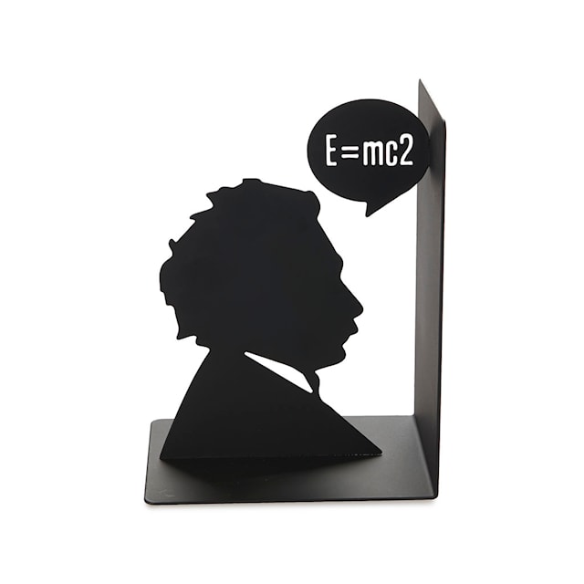 Tuotekuva 1 - Bookend Einstein Black Metal Balvi