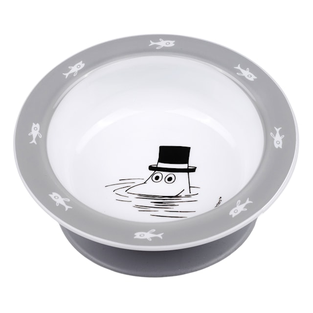 Tuotekuva 1 - Muumi Vesi & Uinti Imukuppilautanen Harmaa Rätt Start