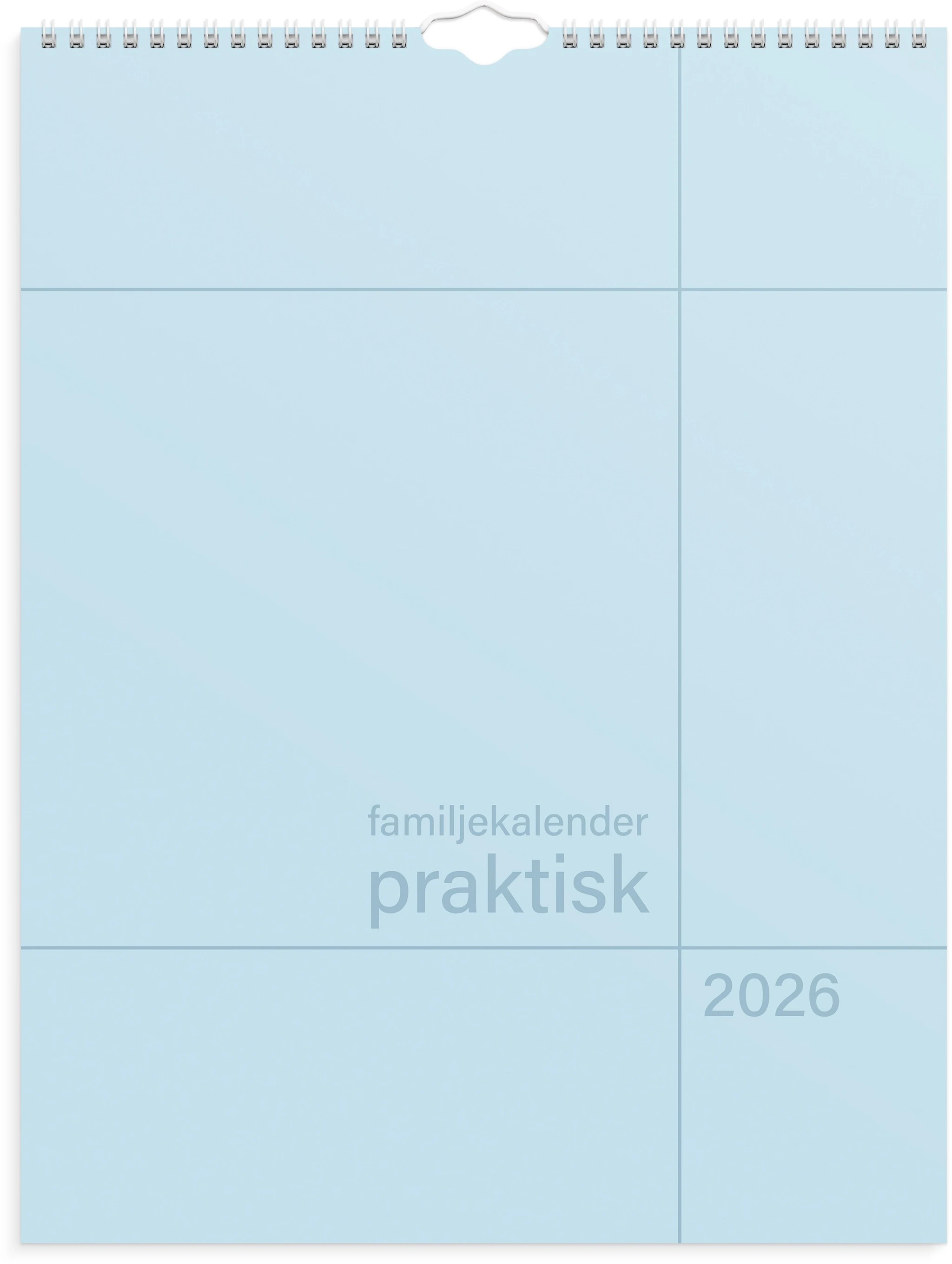 Produktbilde for Familjekalender 2026 Praktisk  295x390 mm Burde