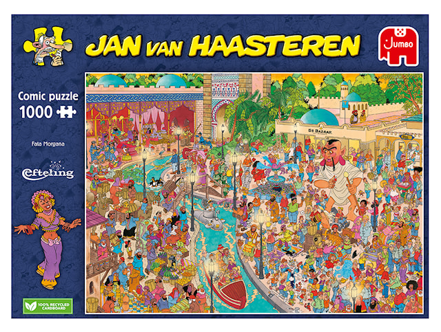 Produktbilde 1 for Jan Van Haasteren Efteling Fata Morgana Pussel 1000 bitar, Jumbo