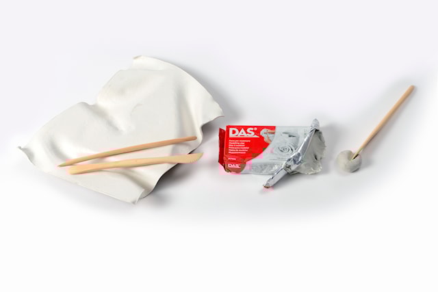 Produktbild 2 för Lera Vit 250 g DAS