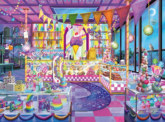 Produktbilde 2 for Puslespill Stardust Scoops 150 brikker, Ravensburger