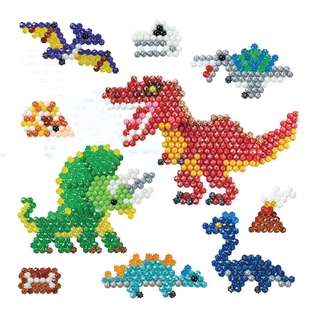Produktbilde 3 for Perlesett Dinosaurenes verden 1200 perler Aquabeads