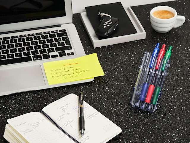 Produktbild 3 för Gelbläckpenna G-2 4 pack Svart/Blå/Röd/Grön, Pilot