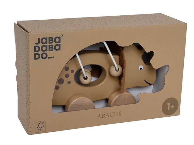 Produktbild 3 för Rulldjur Dino med Kulram Jabadabado