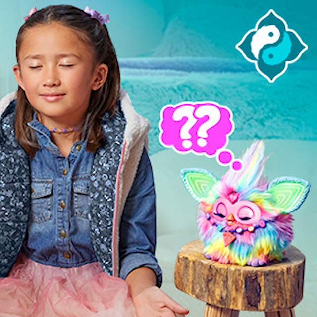 Produktbilde 4 for Furby Interaktiv Leke Tie-Dye Rainbow (EN)
