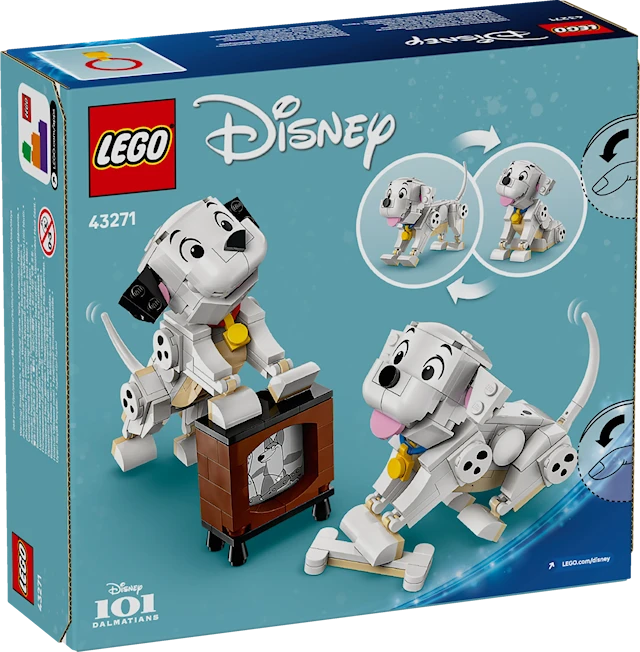 Produktbilde 4 for Lucky og Penny fra 101 dalmatinere Valper LEGO® Disney™ (43271)