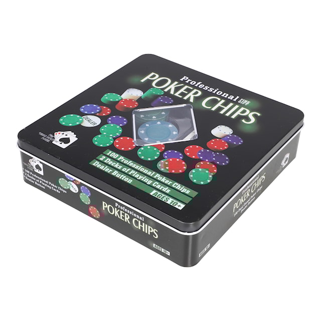 Produktbild 3 för Poker set 100 pcs Hisab Joker
