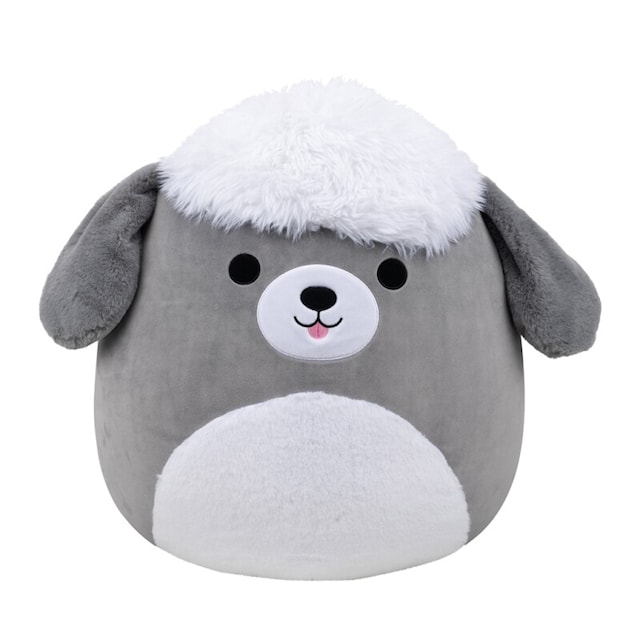 Squishmallows Kosedyr 50 cm Arnold Grey and White Sheepdog