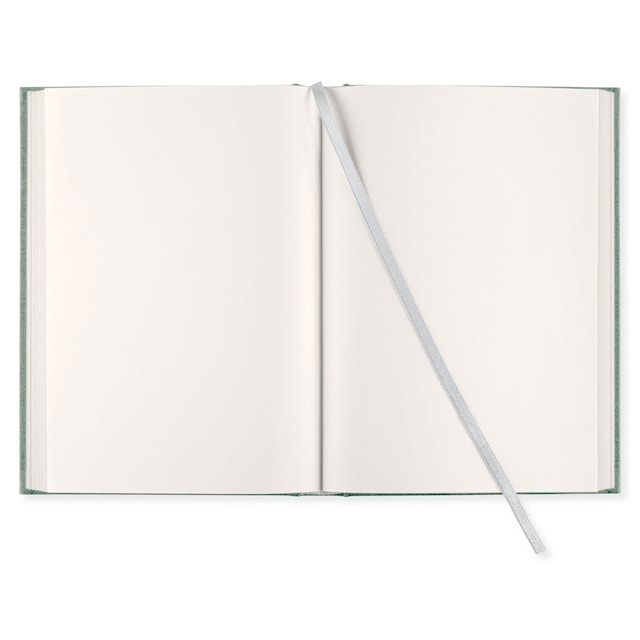 Tuotekuva 2 - Muistikirja A5 Classic Viivoittamaton Sumuinen Vihreä Paperstyle