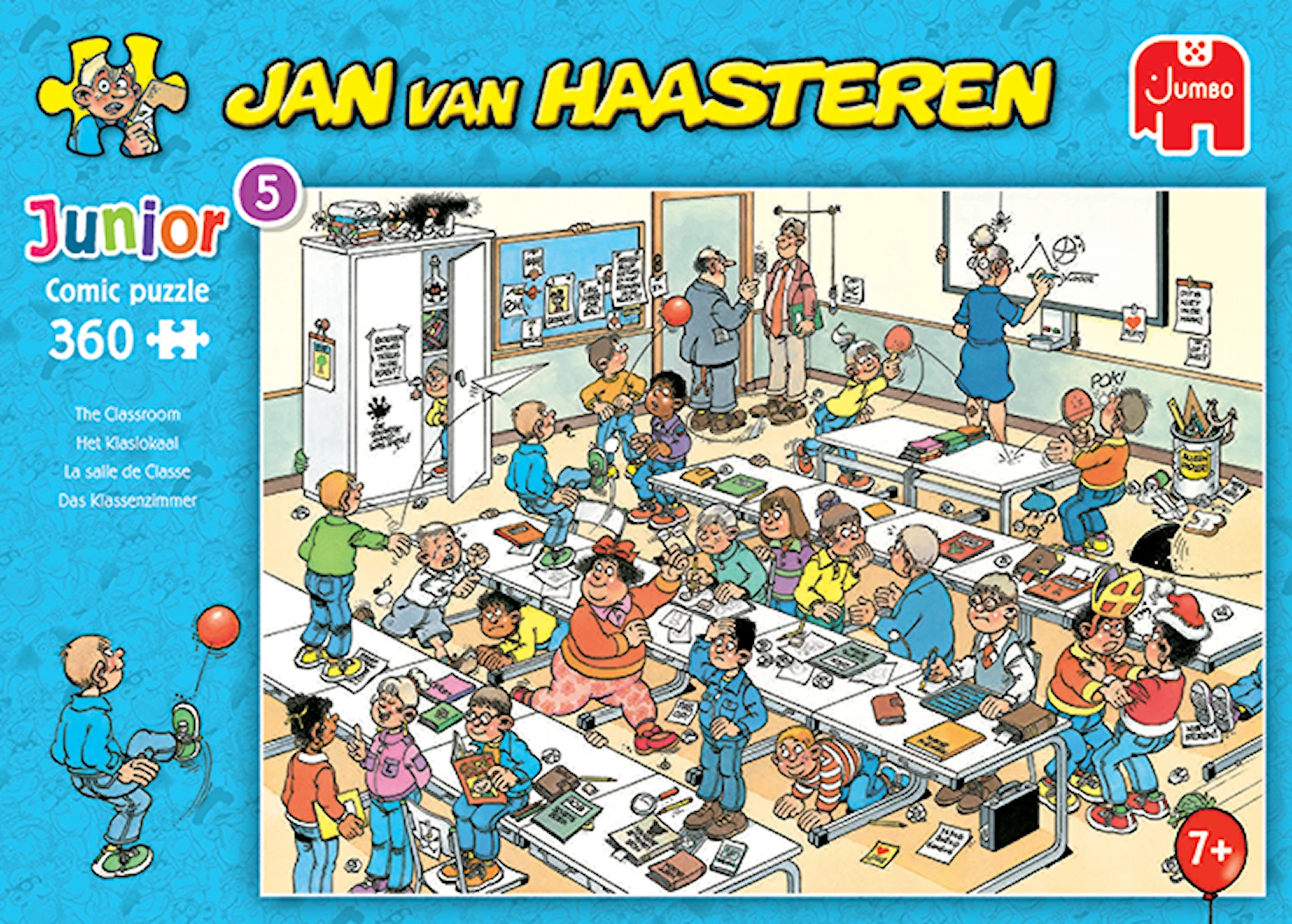 Produktbilde for Jan Van Haasteren Junior The Classroom Puslespill 360 brikker, Jumbo