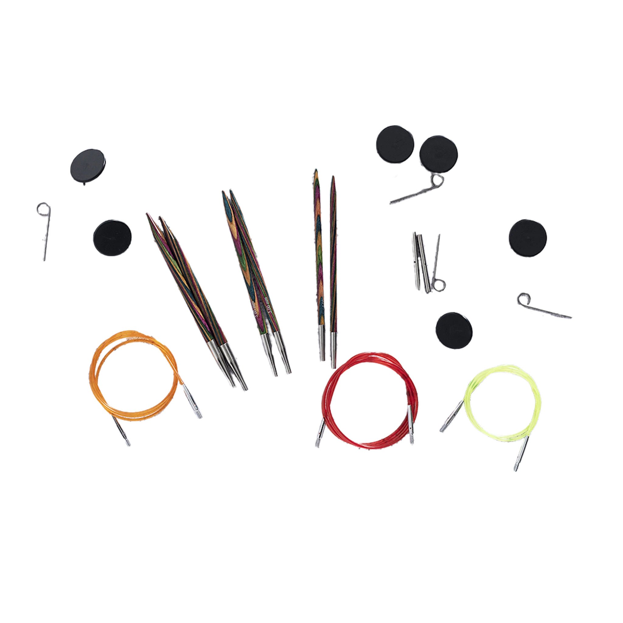 Produktbild för KnitPro Symfonie Starter Set med ändstickor (3 par, 13 cm)