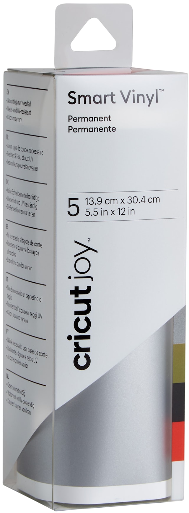 Produktbild 1 för Cricut Joy Smart Vinyl Permanent Sampler Elegance, 5-sheet