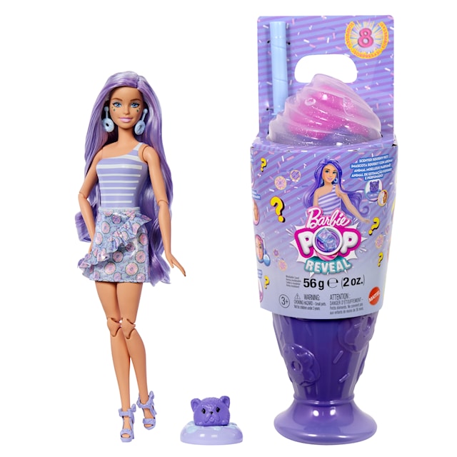 Produktbild 1 för Barbie Pop Reveal Treats Series Lila