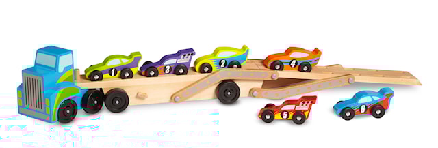 Produktbild 2 för Stor Biltransportbil Melissa & Doug