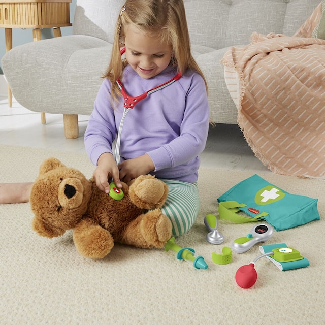 Produktbild 4 för Doktorsväska 7-delar Fisher Price