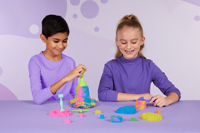 Produktbild 5 för Kinetic Sand Squish N' Create