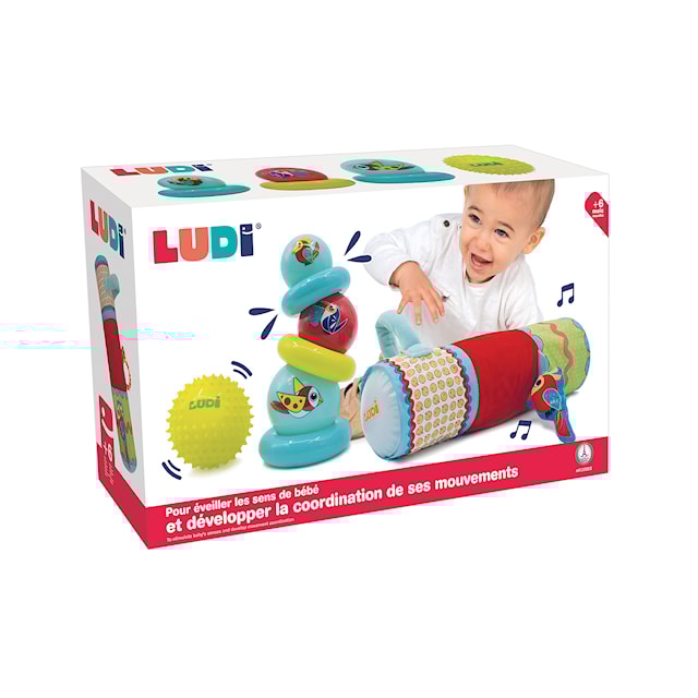 Produktbild 5 för Sensoriskt Lekset med Bollar och Ringar Ludi