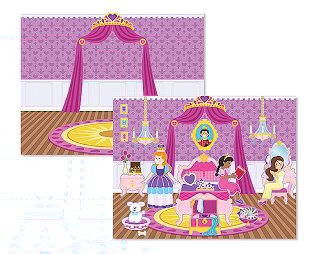 Tuotekuva 2 - Tarrakirja Prinsessan linna Melissa & Doug