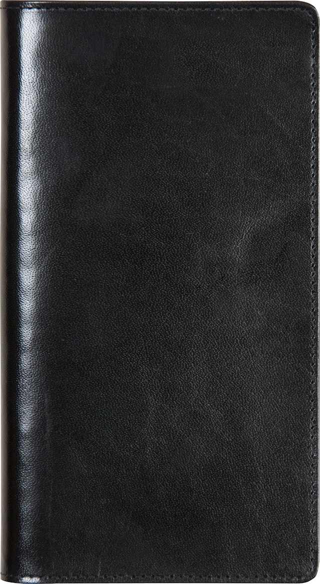 Produktbild 1 för Kalender Manager Svart 2025 Skinn Almanacksförlaget