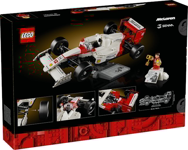 Produktbilde 3 for McLaren MP4/4 og Ayrton Senna LEGO®  Icons (10330)