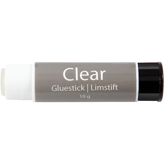 Produktbilde 3 for Clear Limstift, rund, 10 g, 2 stk./ 1 pk.