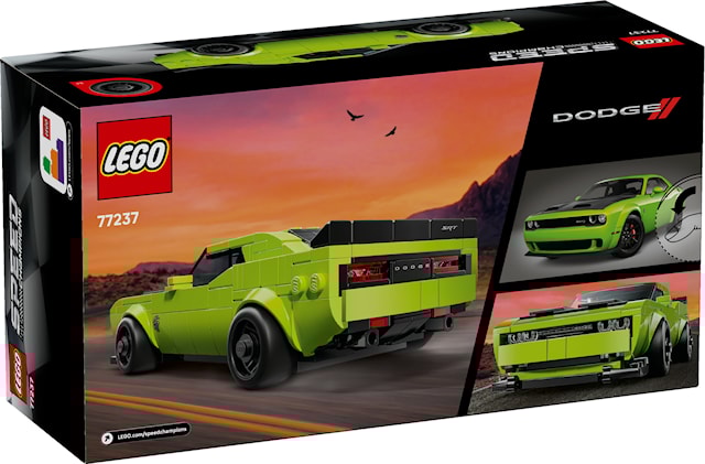 Produktbilde 4 for Sportsbilen Dodge Challenger SRT Hellcat LEGO® Speed Champions (77237)