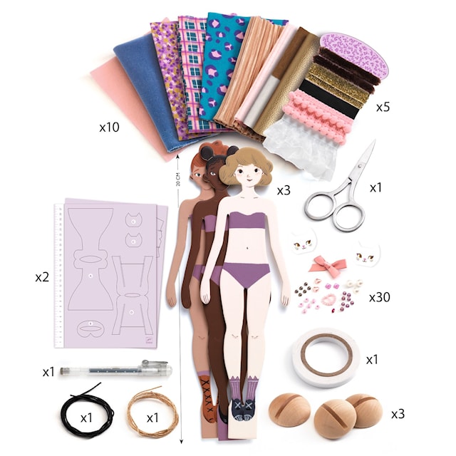 Produktbild 3 för Skapa Kläder Accessoarer och Mode Höst Djeco