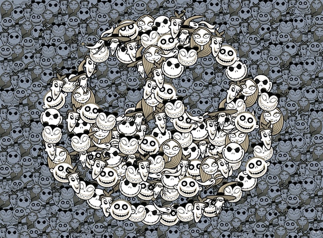 Tuotekuva 2 - Nightmare Before Christmas 500p Ravensburger