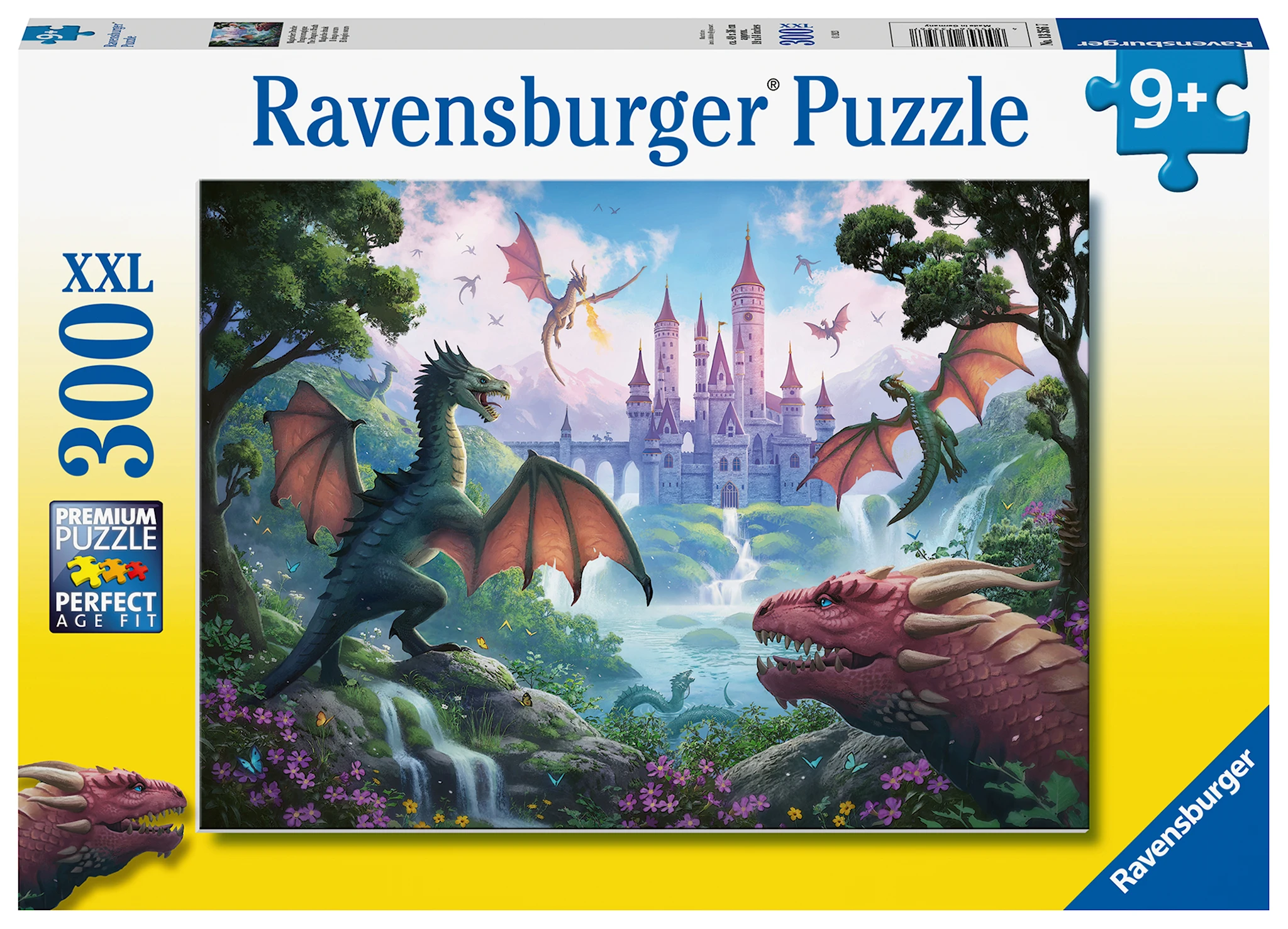 Produktbilde for Dragons Puslespill 300 brikker Ravensburger