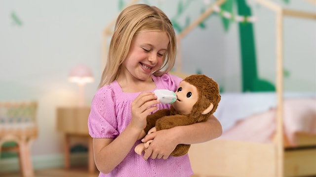 Produktbilde 4 for Mango My Baby Monkey Interaktiv Baby Ape Little L ive Pets