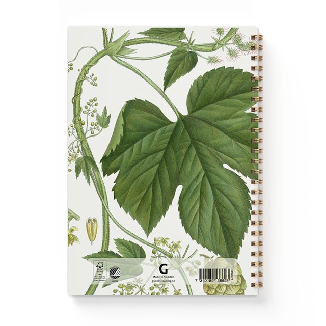 Produktbild 3 för Anteckningsbok A5 Humle