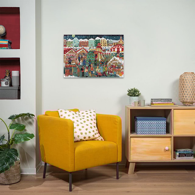 Produktbild 3 för Pussel Christmas Market 1000 bitar, Ravensburger