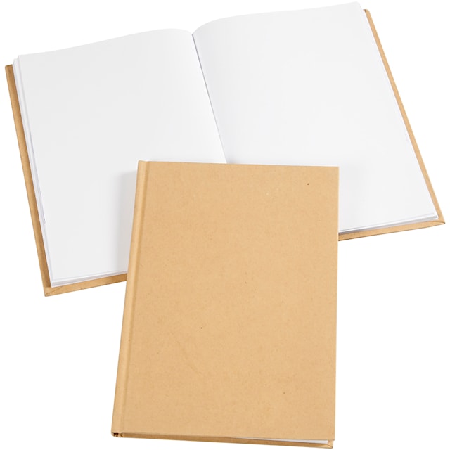 Tuotekuva 1 - Muistikirja, A5 15x21 cm, paksuus 8 mm, 1 kpl, ruskea