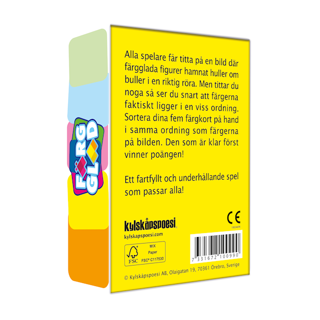 Tuotekuva 2 - Färgglad (SE)