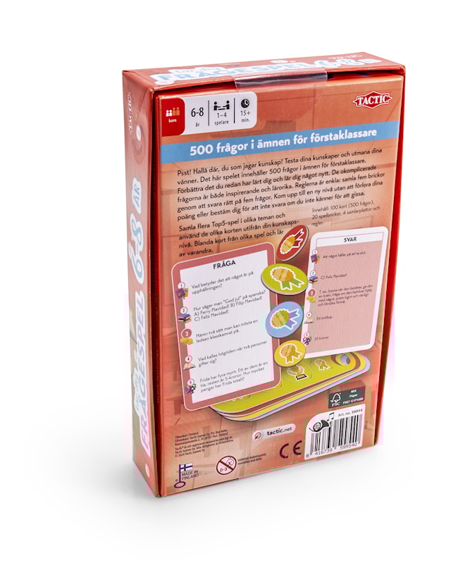 Produktbilde 3 for Spørrespill 6–8 år/reisespill Tactic