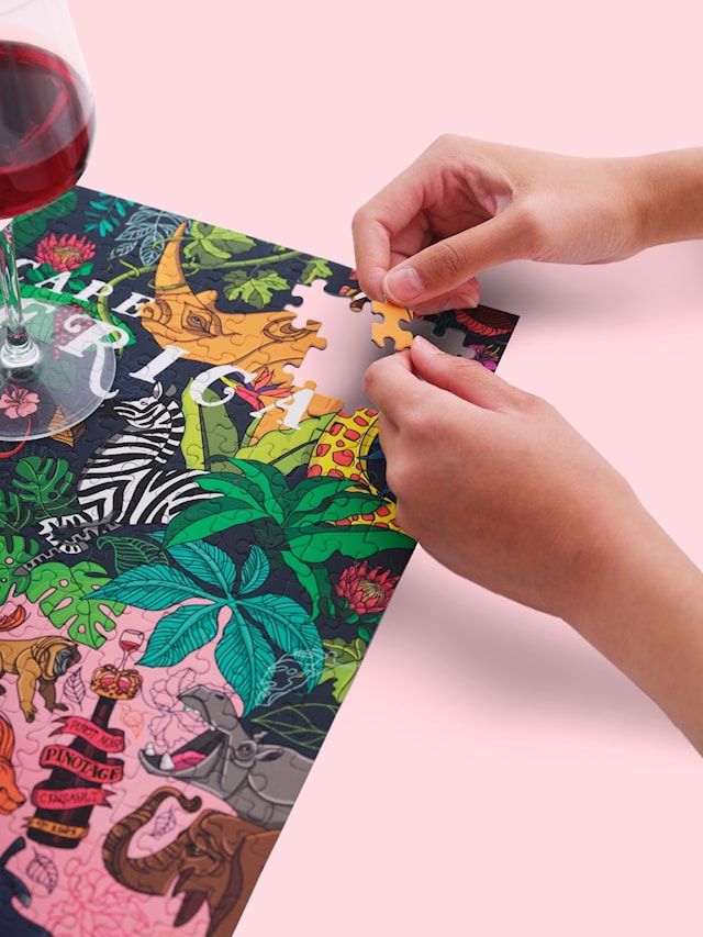 Produktbild 3 för Vinpussel - Sydafrika 1000 bitar, Water and Wines