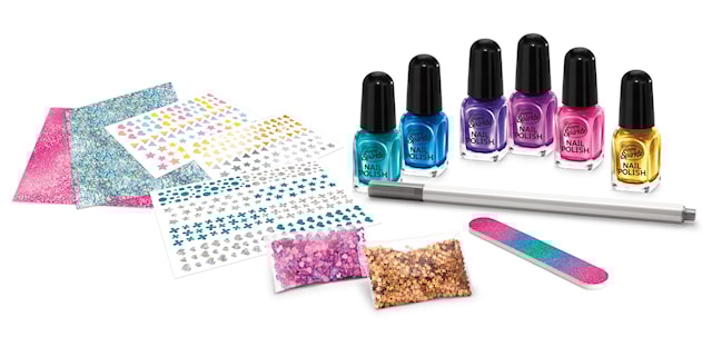 Produktbilde 1 for Metallic Rainbow Nail Art Shimmer N Sparkle