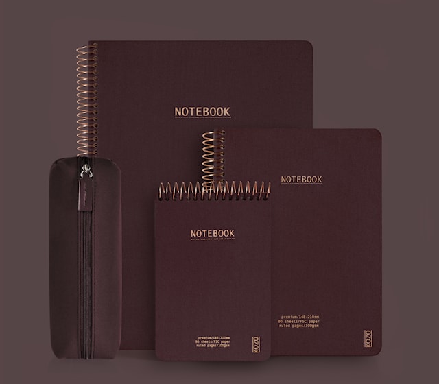 Tuotekuva 2 - Kynäkotelo Kahvi 21x7x7 cm KOZO