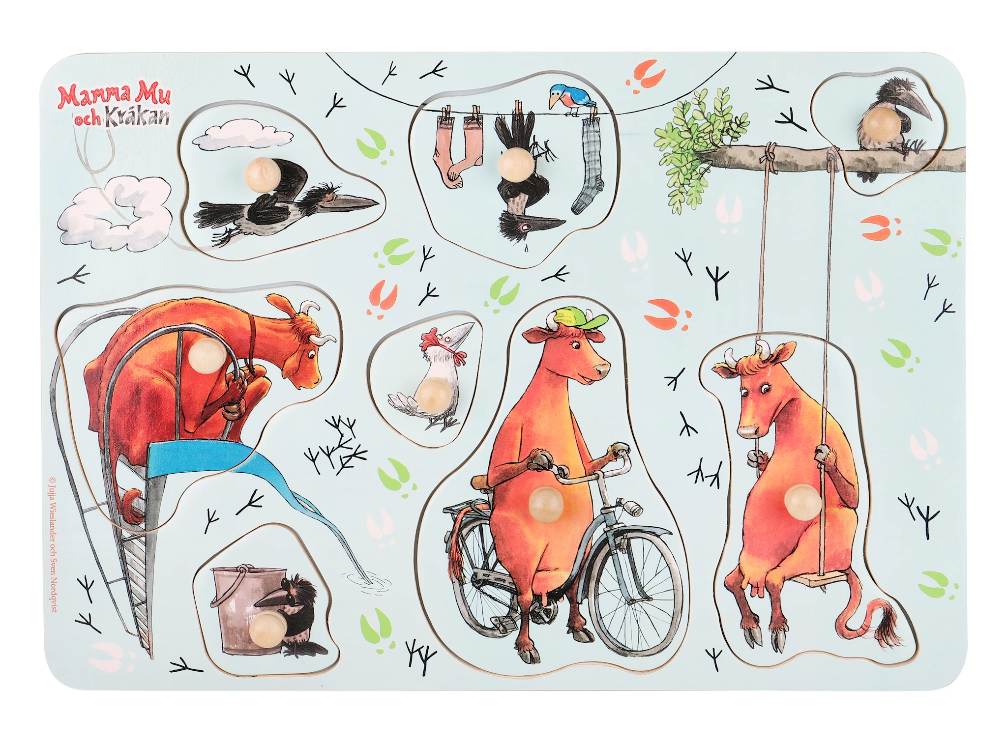 Produktbild för Mamma Mu Knoppussel Peliko