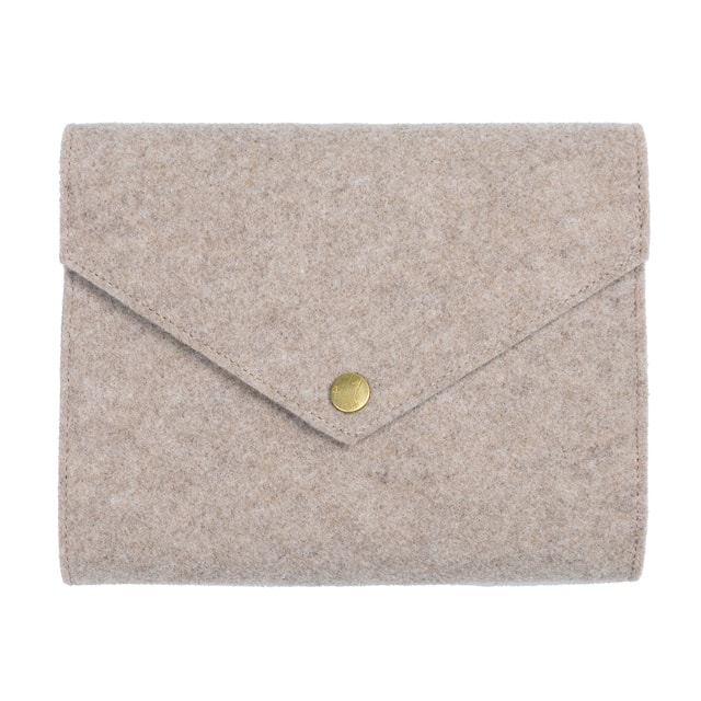 Produktbild 2 för Bokomslag i ekologisk ull Sand 20 cm P.A.P & PAPERSTYLE