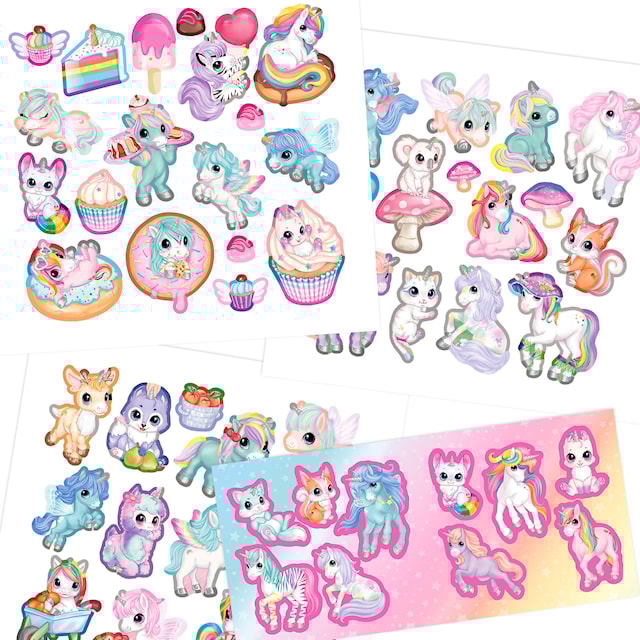 Produktbild 5 för Stickersbok Mini Sticker Fun Ylvi