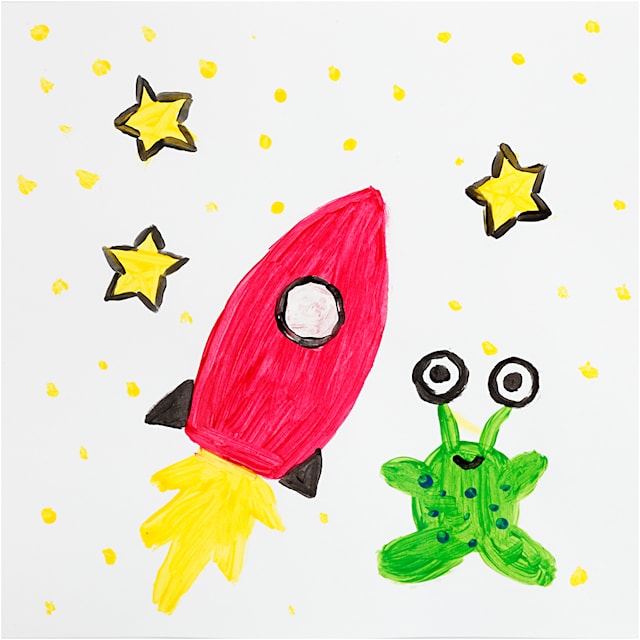 Produktbild 5 för Akrylfärg Standard Färger 01 Blank 6x20 ml A-color