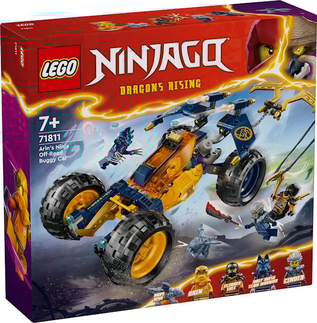 Tuotekuva 1 - Arinin ninjamaastomönkijä LEGO®  Ninjago (71811)