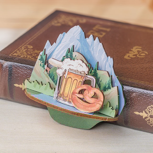 Produktbilde 4 for Book Nook: DIY Magnetisk Bayerisk Piknik, Caratem