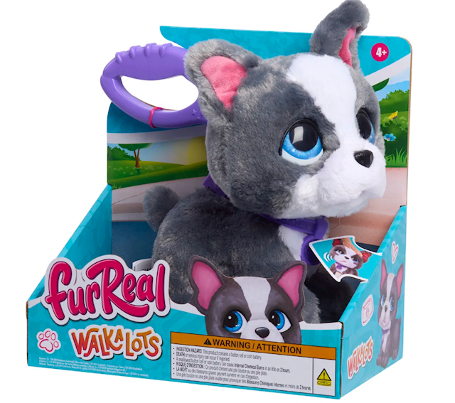 Produktbild 2 för Walk-A-Lots French Bulldog Interaktiv Hund FurReal