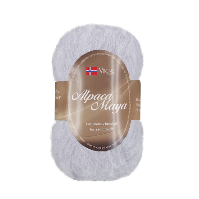 Alpaca Maya 50 g laventeli Viking Garn