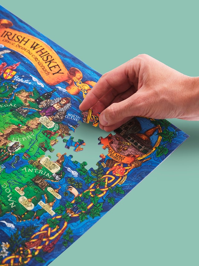 Tuotekuva 6 - Viskipalapeli - Irlanti 1000 palaa Water and Wines