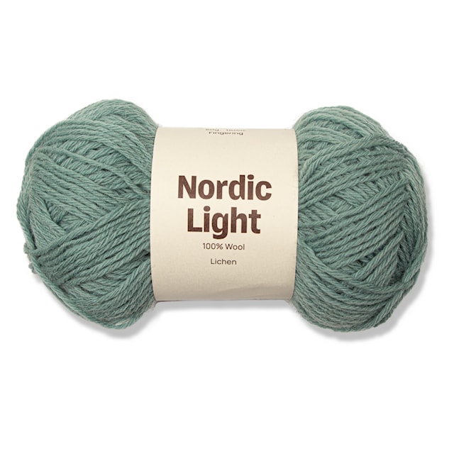 Nordic Light 100% ull 50 gr Lichen Green A843 Adlibris